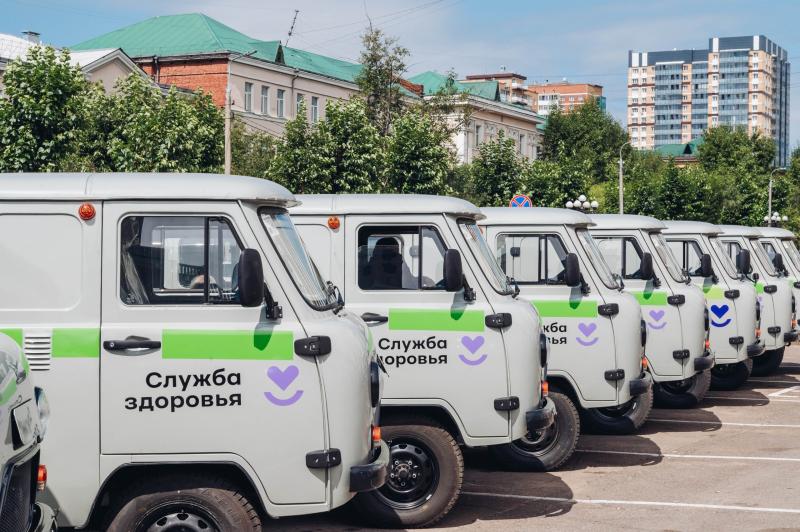 Больницы Бурятии получили 26 новых автомобилей УАЗ