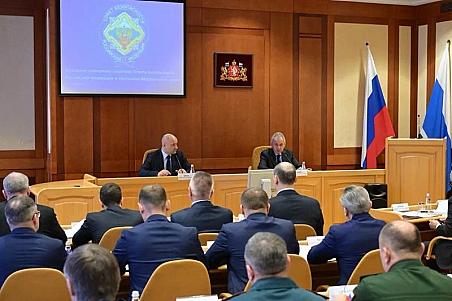 Сергей Шойгу провел выездное совещание Секретаря Совета Безопасности Российской Федерации в Уральском федеральном округе на площадке Правительства Свердловской области