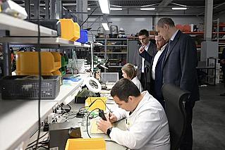 Денис Паслер оценил наработки уральского производителя беспилотных систем авиации