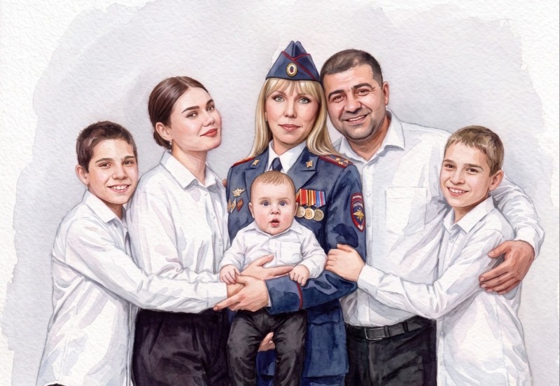 Сотрудники полиции Невьянска поздравляют жителей города с Днём семьи, любви и верности