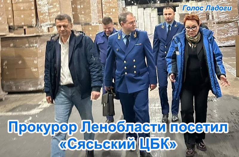 Прокурор Ленобласти посетил Сясьский ЦБК