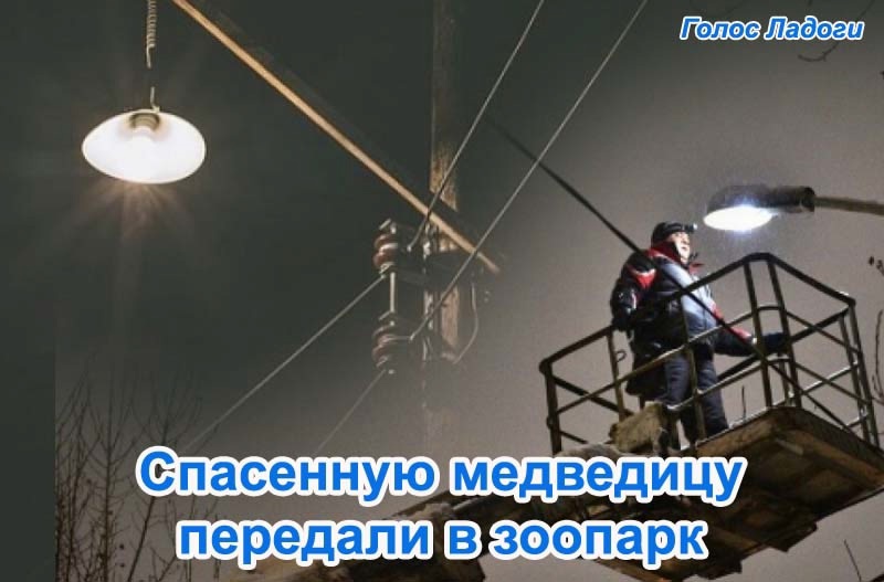В Сясьстрое восстановлено уличное освещение