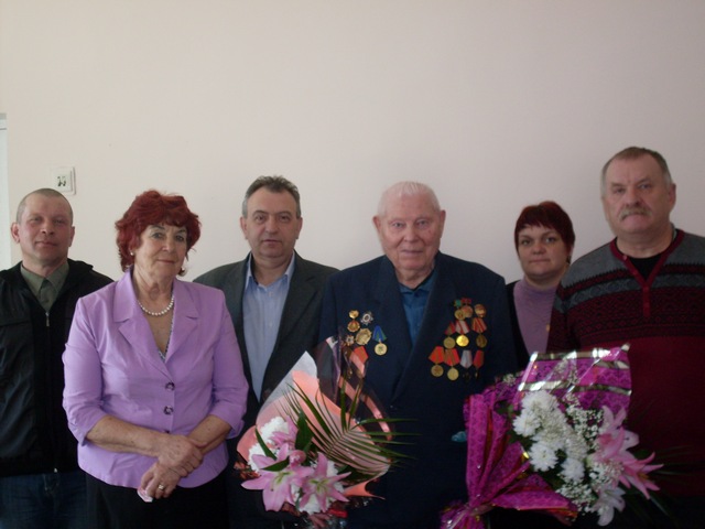Ветеран войны отметил 90-летие