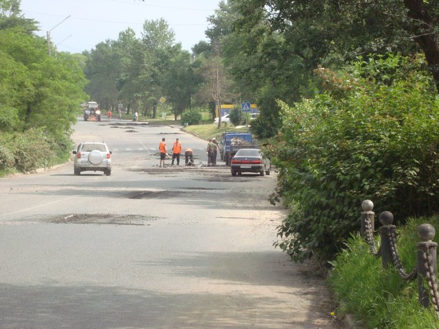 Славянка продолжает ремонтироваться