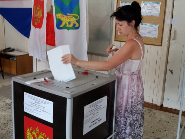 Выборы в Славянке:  партии опять проигрывают