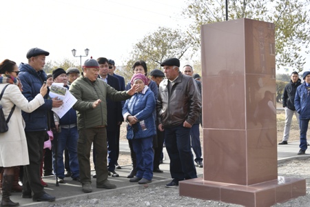 В Кызыле создают мемориал в честь героев Кобдинского сражения