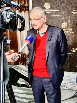 Туву посетил первый заместитель генерального директора Фонда содействия реформированию ЖКХ Владимир Талалыкин  