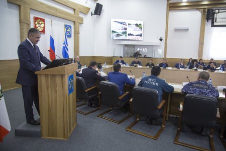 Подведены итоги деятельности Территориальной подсистемы предупреждения и ликвидации ЧС Республики Тыва