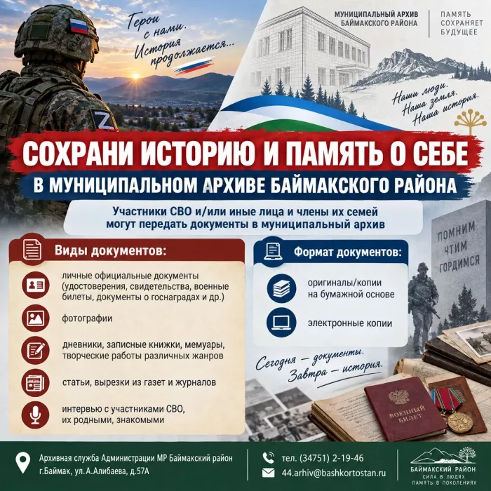 Начата работа по формированию коллекций по истории специальной военной операции и ее участников.