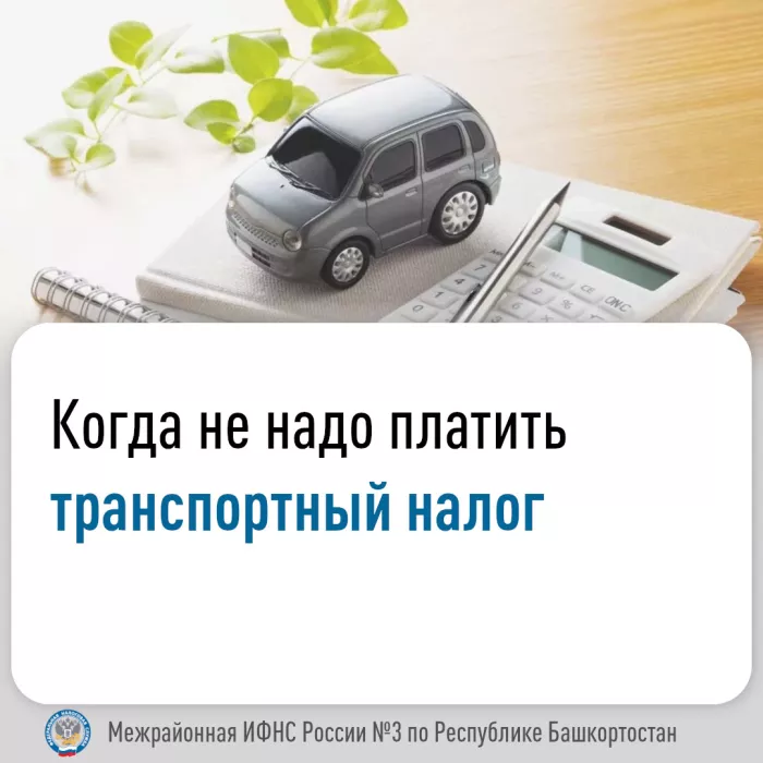 Когда не надо платить транспортный налог.
