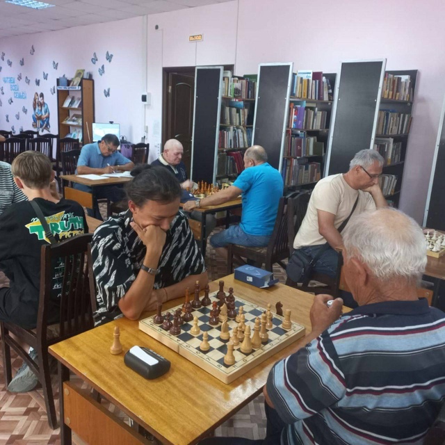 Состоялся турнир по шахматам.