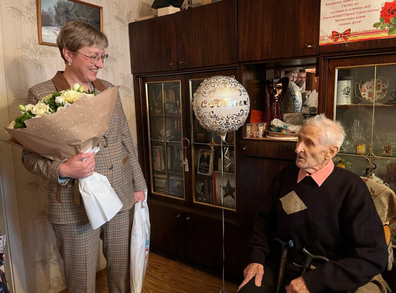 За плечами ветерана — век