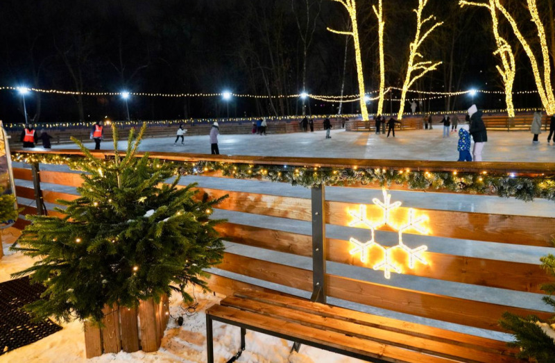 Встали на коньки