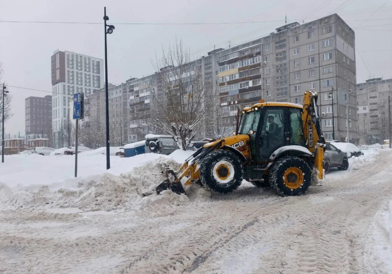 Работы идут круглосуточно