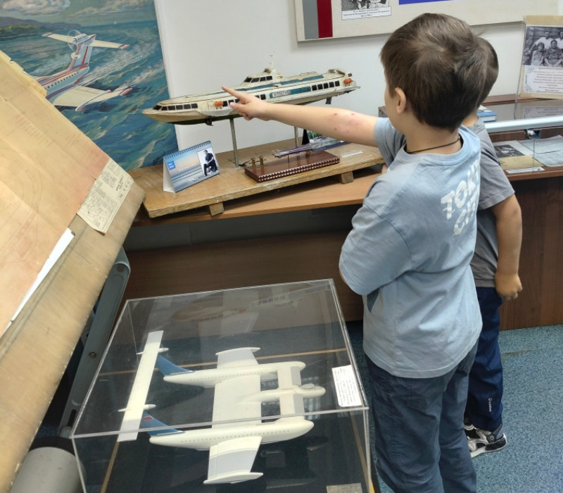 Экскурсия для юных корабелов