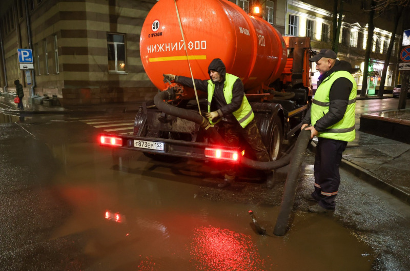 Дорожные службы работают круглосуточно