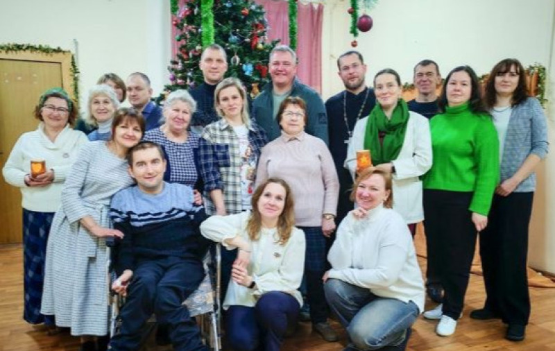 Рождество у семейного «Очага»