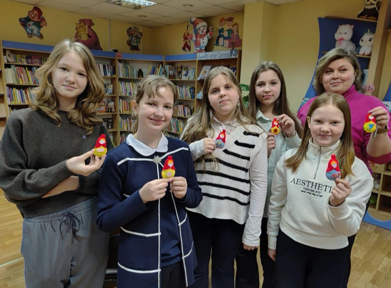 Ах, матрёшка, русская краса!