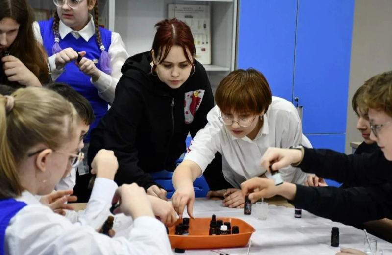 Квест для юных химиков