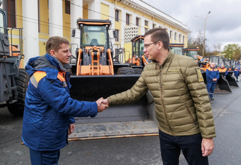 Новая техника для уборки города
