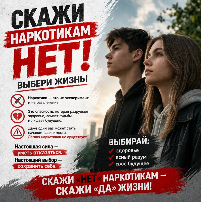 Скажи накотикам - НЕТ!