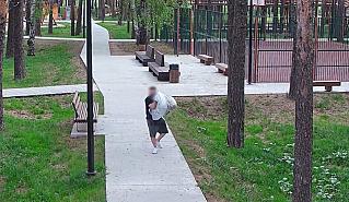 Томич, гостивший в нашем городе, проник в горсад, где поживился 15 килограммами мяса, грильницей и мороженым