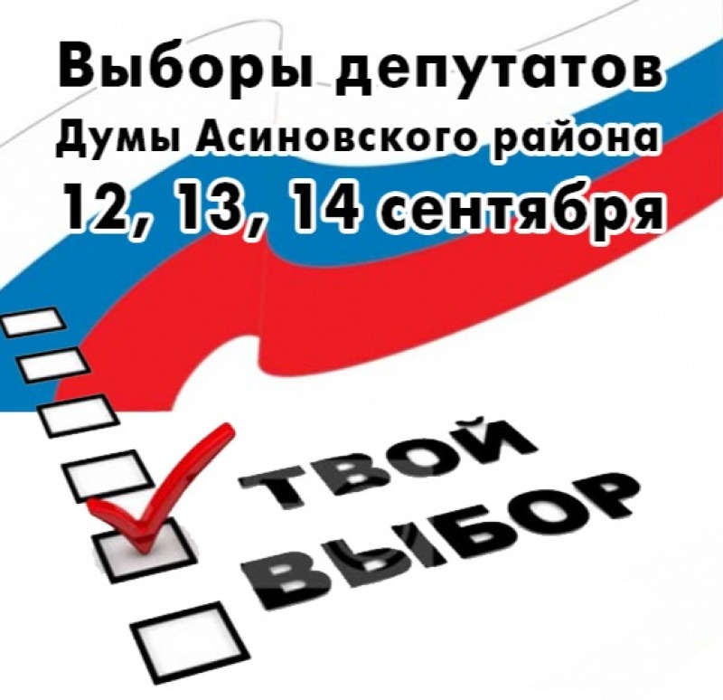 Назначена дата выборов депутатов Думы Асиновского района в связи с окончанием пятилетнего срока их полномочий