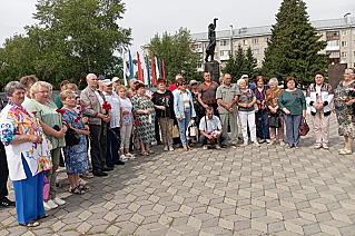 В Асине отметили День ветеранов боевых действий