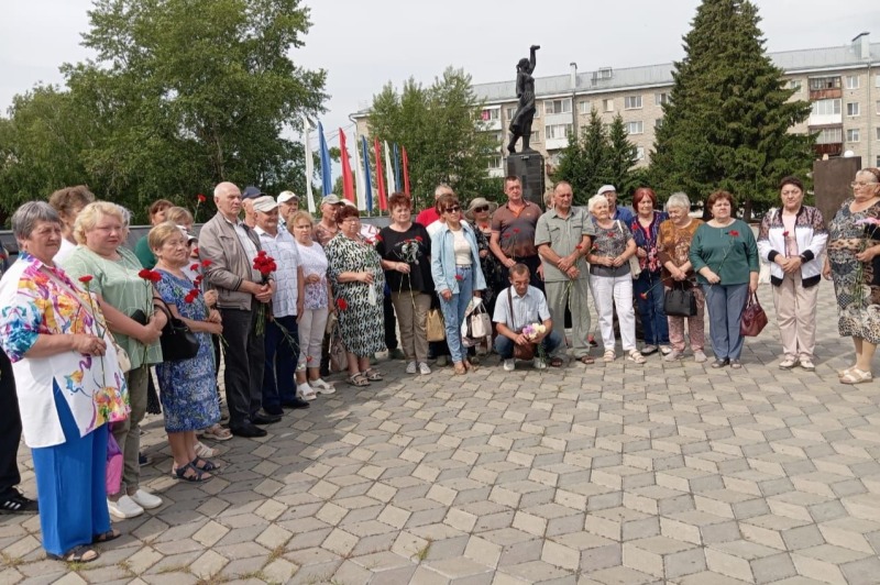 В Асине отметили День ветеранов боевых действий