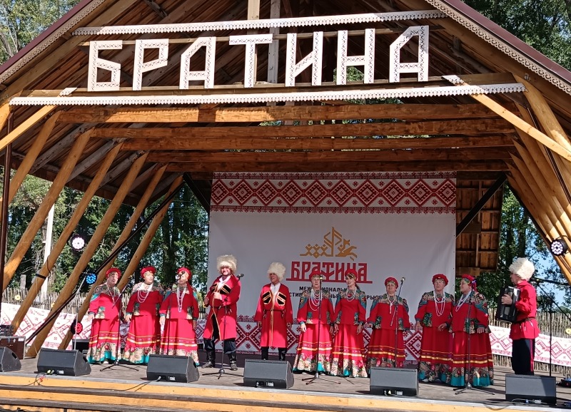 26 июля в Кривошеинском районе прошёл традиционный фестиваль казачьей культуры «Братина»