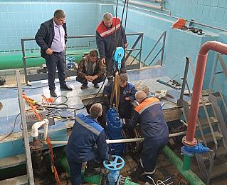 Город остался на сутки без воды. На Орловском водозаборе проводились плановые работы