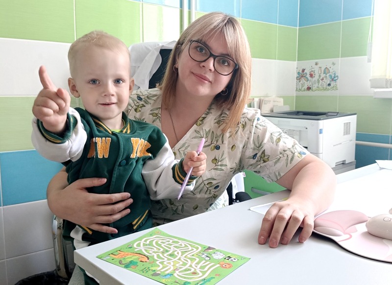 Вернулась на родину. Уроженка с. Ново-Кусково Алина Богданова после окончания медуниверситета работает педиатром