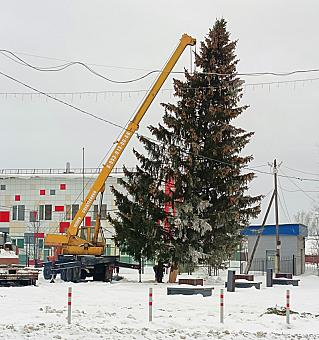 Скоро зажгутся огни городской новогодней ёлки