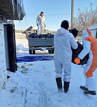 Заградительный пост снят. Но карантин в с. Семёновке, введённый из-за вспышки птичьего гриппа, продолжается