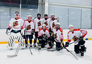 Асиновская сборная по хоккею достойно представила Томскую область на Всероссийском марафоне «Земля спорта»