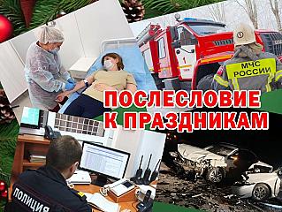 Послесловие к новогодним каникулам: дрались и шумели, попадали в ДТП, болели и получали травмы...