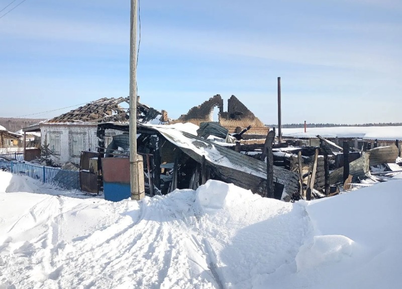 С начала марта произошло два пожара в сельской местности