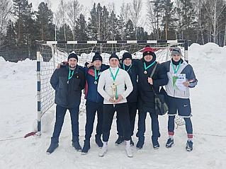 «Снежные узоры» «рисовали» сельские спортсмены