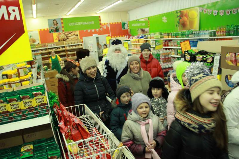 Новогодний флэшмоб для асиновцев
