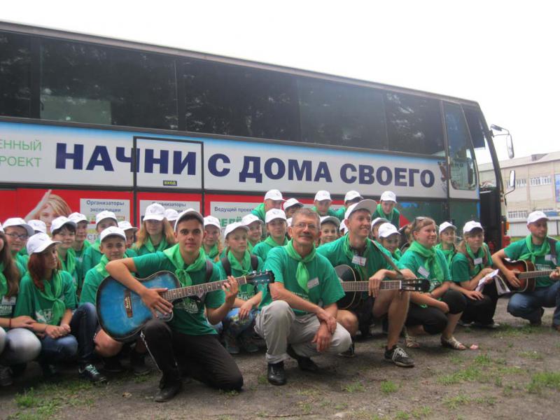 К нам приехали алтайские экологи