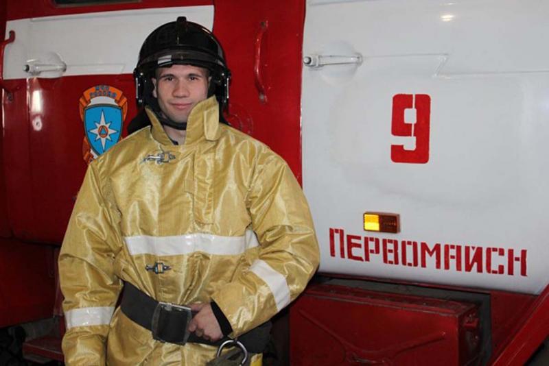 Беляйский пожарный — среди лучших в России