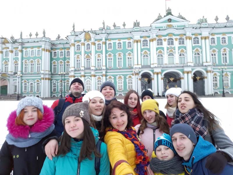 Выступили на питерских сценах