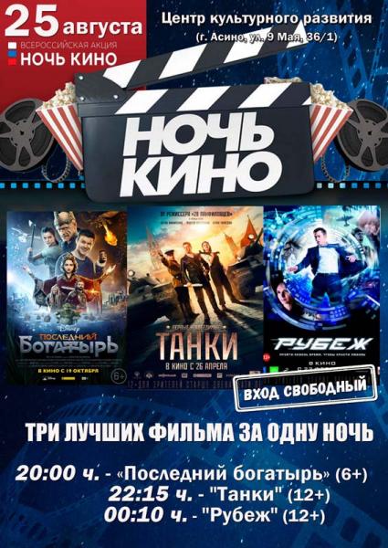 Кто на ночь в кино?