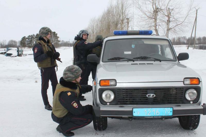 Защитили село