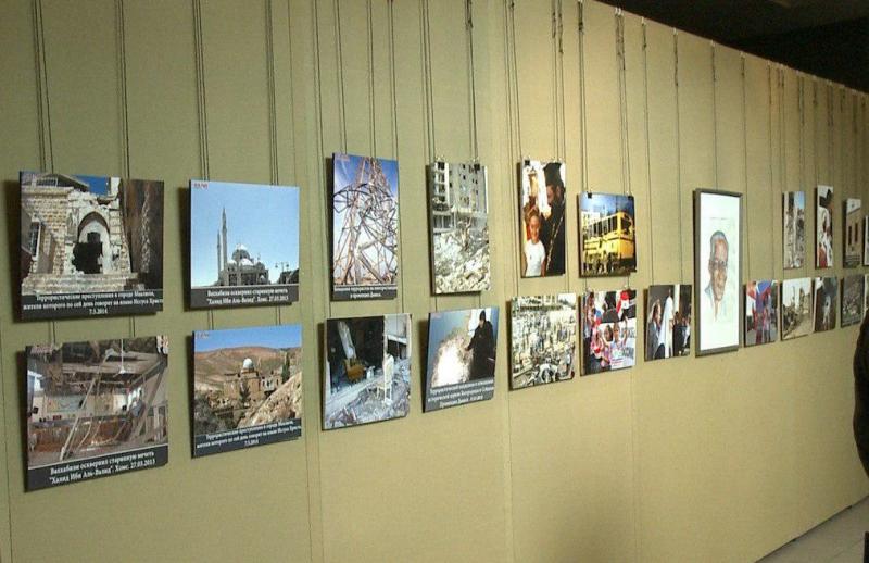 Открытие выставки «Сирия-Донбасс: 2014-2019».