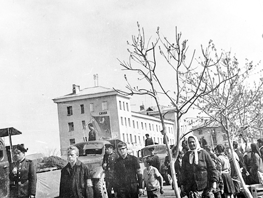 Обелиск на высоте, где спят погибшие за нас солдаты