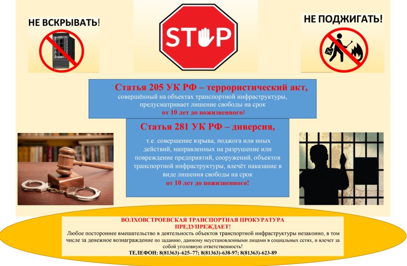 Ответственность за преступления, связанные с посягательством на транспортную инфраструктуру РФ