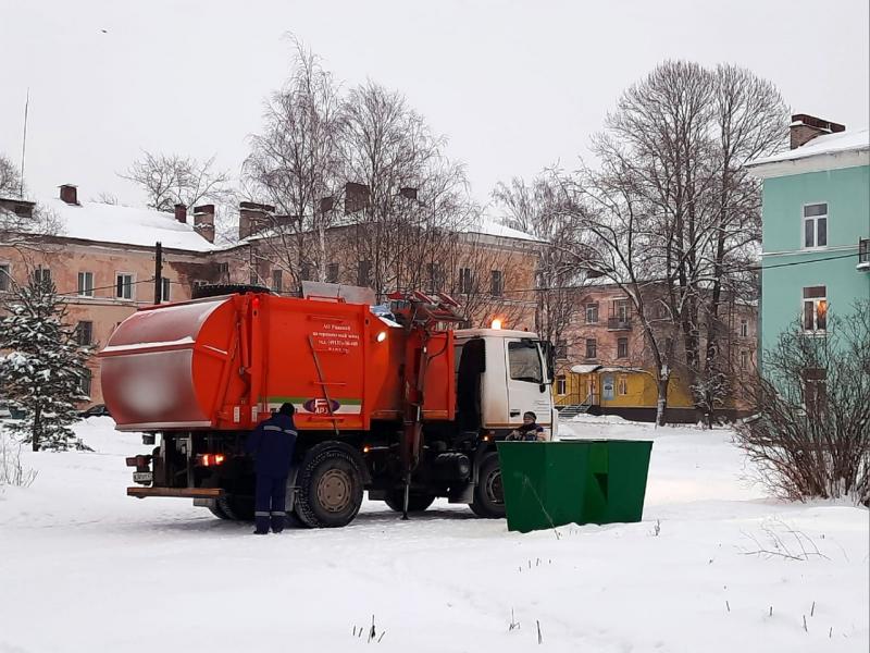 В регионе действует услуга индивидуального вывоза мусора