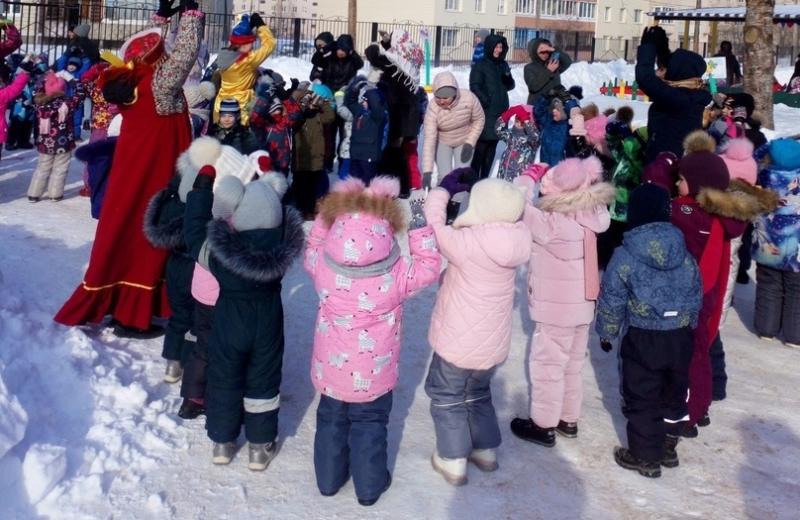  В детском саду № 8 г. Пикалёво состоялось празднование Масленицы