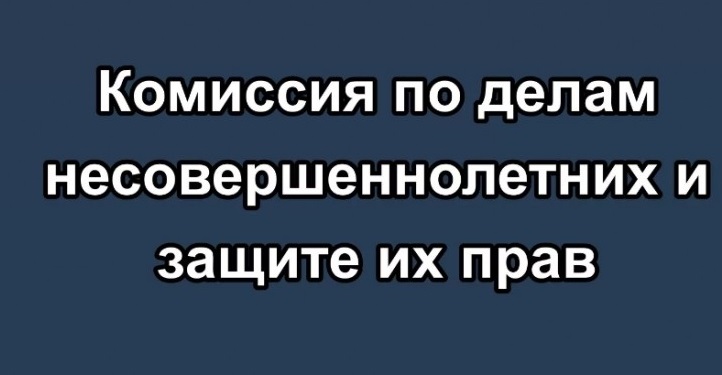 Комиссия по делам несовершеннолетних 21.10.2021 г.